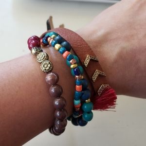Boho Colorful Bead Bracelet